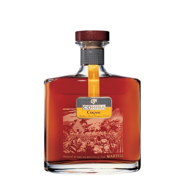 Compra el exclusivo Cognac Martell Cohiba 0,70 cl de la mejor calidad