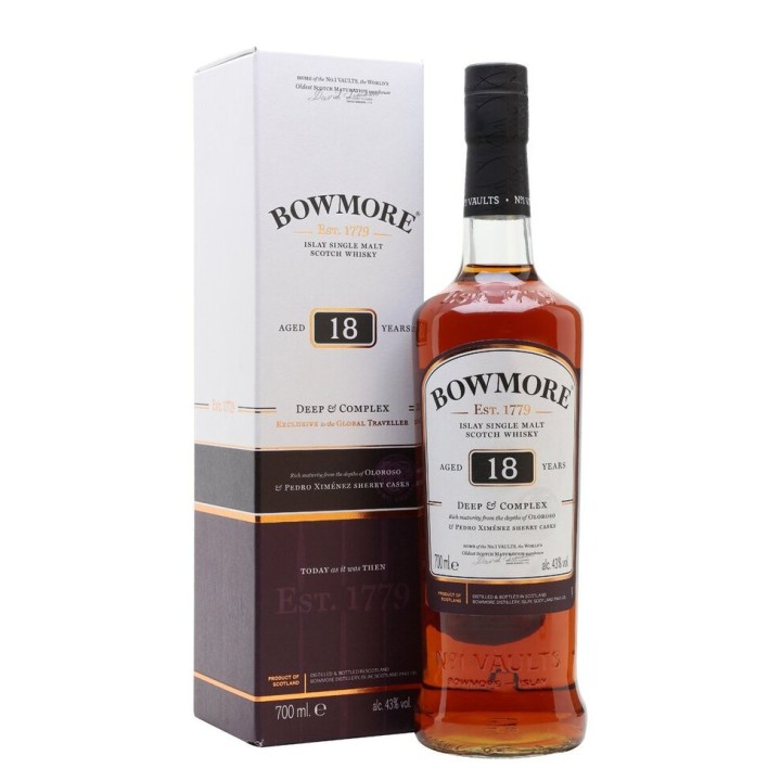 Compra el exclusivo Bowmore 18 Años Deep & Complex de la mejor calidad