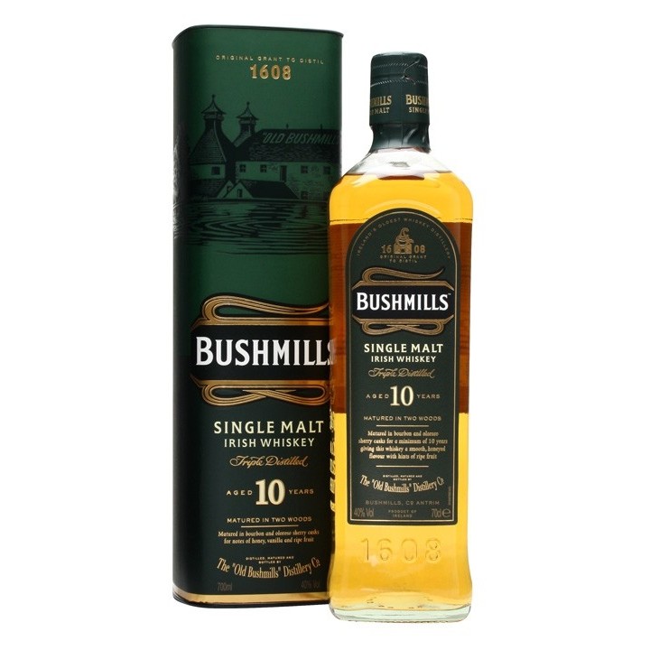 Compra el exclusivo Whisky Bushmills 10 Años  de la mejor calidad