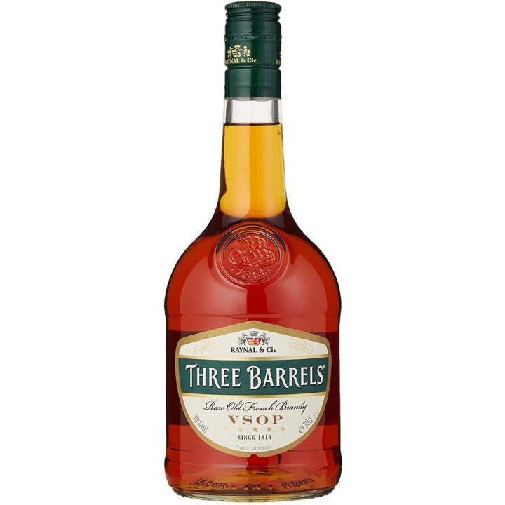 Compra el exclusivo Three Barrels Brandy 1 Ltro 40º de la mejor calidad