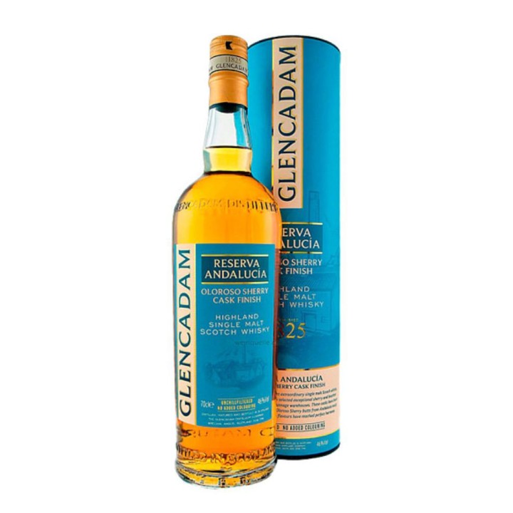 Compra el exclusivo Whisky Glencadam Malta Reserva Andalucía de la mejor calidad