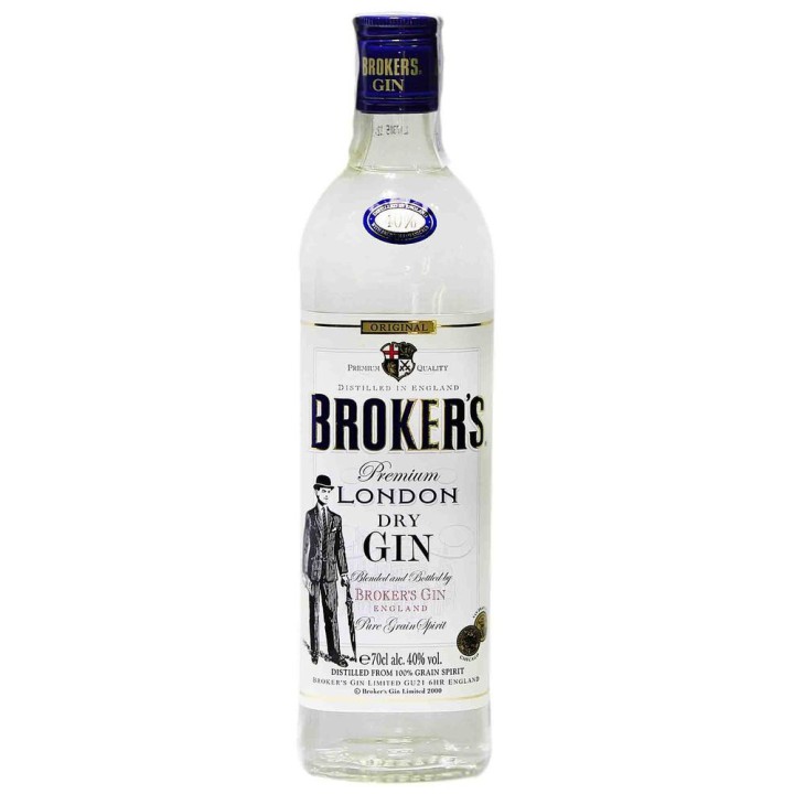 Compra el exclusivo Ginebra Broker'S 40º  0,70 cl de la mejor calidad