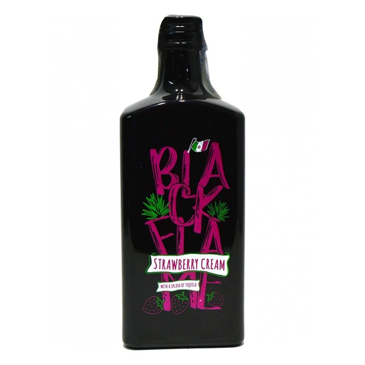 Compra el exclusivo Tequila Black Flame Strawberry Cream de la mejor calidad