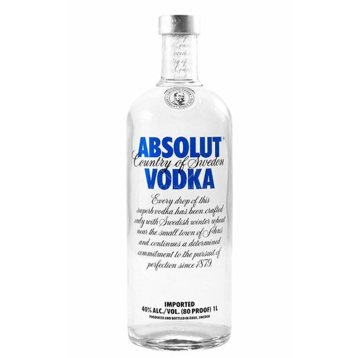 Compra el exclusivo Vodka Absolut 1 L de la mejor calidad