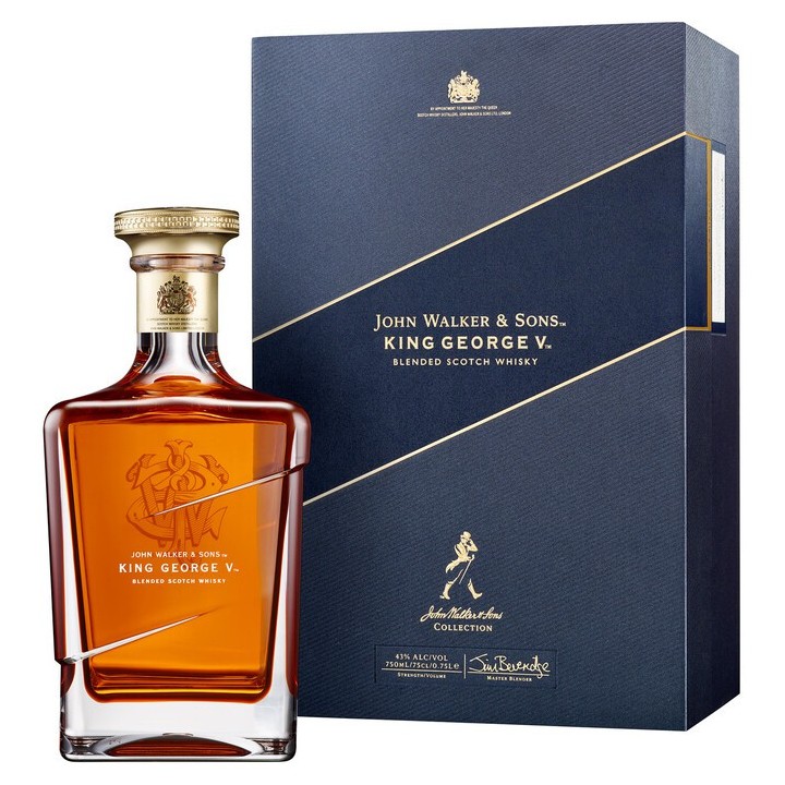 Compra el exclusivo Jhonnie Walker Blue King George V 0,70 cl de la mejor calidad