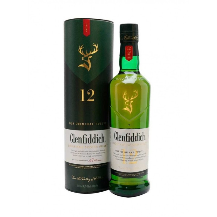 Compra el exclusivo Glenfiddich 12 0,70 cl de la mejor calidad
