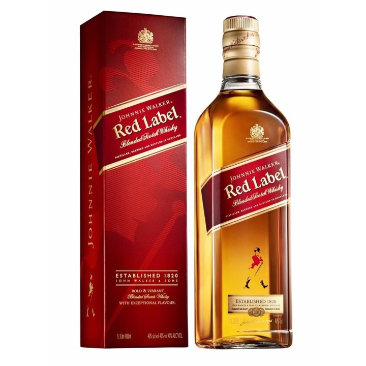 Compra el exclusivo Jhonnie Walker Etiqueta Roja 1L  de la mejor calidad