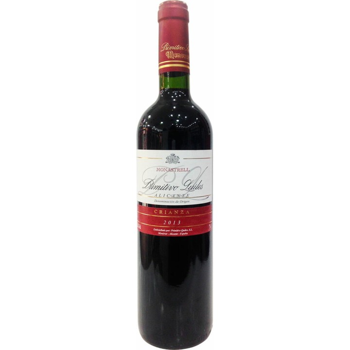 Compra el exclusivo Primitivo Quiles Crianza Monastrell de la mejor calidad