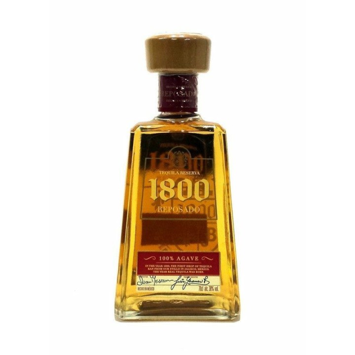 Compra el exclusivo Tequila 1800 Reposado de la mejor calidad