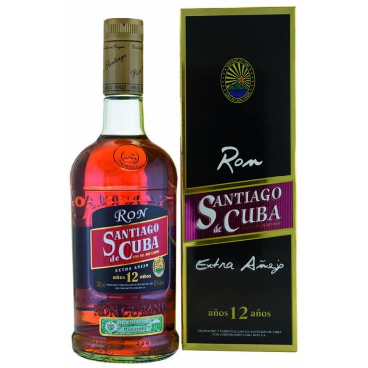Compra el exclusivo Ron Santiago De Cuba 12 Años de la mejor calidad