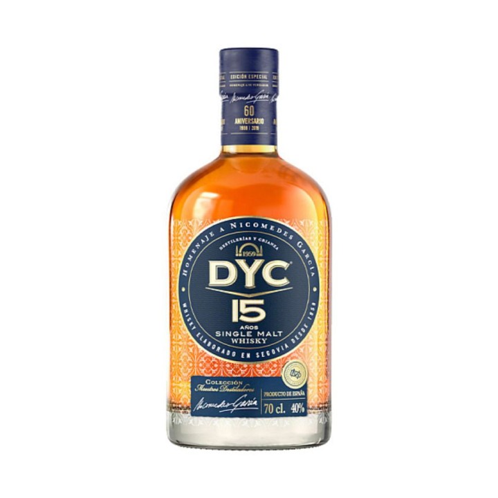 Whisky DYC 15 Años