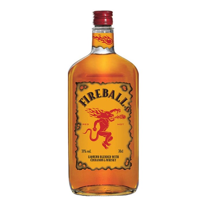 Licor de Whisky Fireball Cinnamon 1L