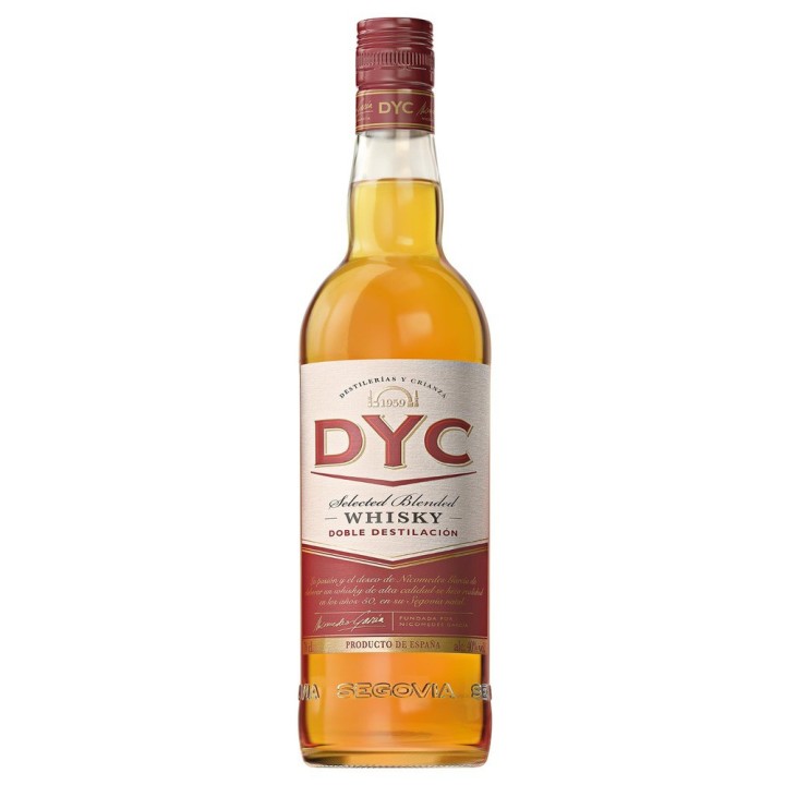 Compra el exclusivo Whisky Dyc  1L  0.40º de la mejor calidad