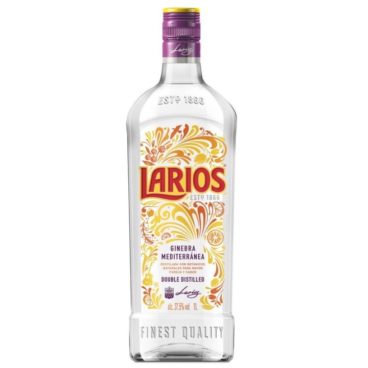 Buy the exclusive Ginebra Larios  40°  1 L. of the best quality