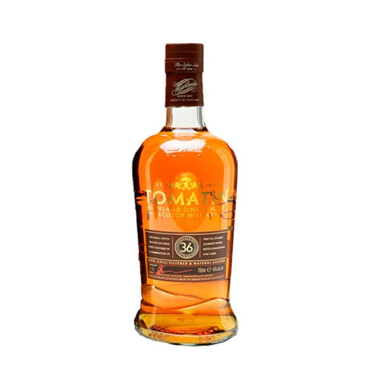 Compra el exclusivo Whisky Tomatin 36 de la mejor calidad